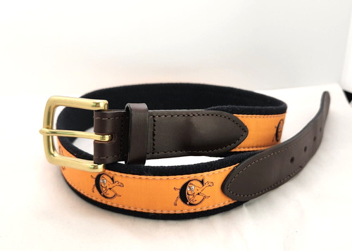 Vineyard Vines Canvas Belt Campbell University Camels Sz 30