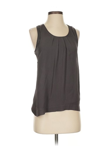 Theory Women Gray Sleeveless Blo P