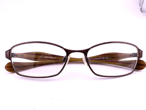 Oakley Eyeglasses, Frames Only, Flawless 4.0, 51 16 130, Brown, Women