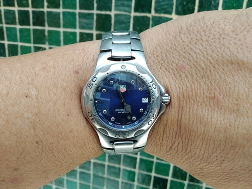 TAG Heuer KIRIUM Professional 2000 series   ref.: WL1116   ALL ORIGINAL BLUE
