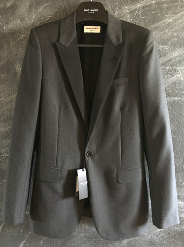 VENDITA FLASH Hedi Slimane Saint Laurent Le Smoking Giacca Tux Nuovo con etichette 44 Celine Dior