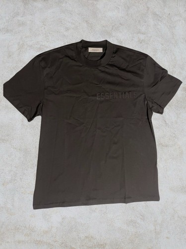 Men's Essentials Off Black T Shirt Size Medium