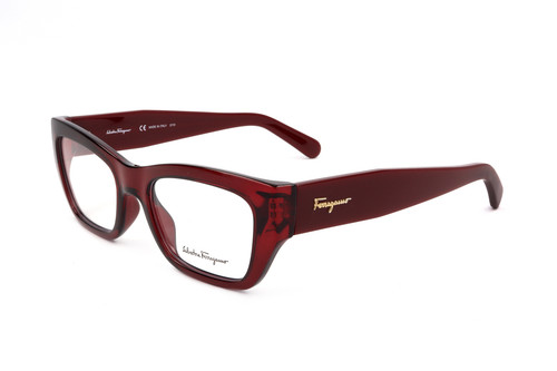 Ferragamo SF2922 613 TRASPARENT RED 53/19/145 Women's Eyewear Frame
