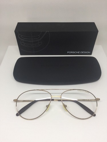 NEW PORSCHE DESIGN AVIATOR EYEGLASSES P 6003 C. B G M. P6003 Optical 54 14mm