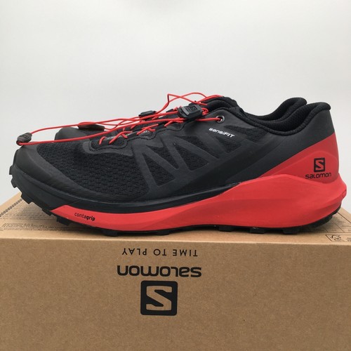 SENSO Salomon Sense Ride 4   Nero Goji Berry   Sneakers da uomo taglia US 9 5 Medium