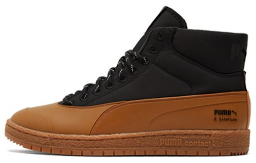 MAISON KITSUNÉ PUMA Ralph Sampson 70 Mid x Maison Kitsune Black Gum 2021   380291 01