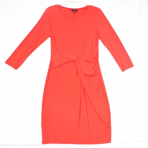 VETEMENTS Metafora Abito Donna Medio Mandarino Twist Frontale Elasticizzato Manica Lunga