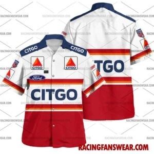 ANTA Dale Jarrett Nascar Racing 1990 年代夏威夷衬衫  Polo 衫