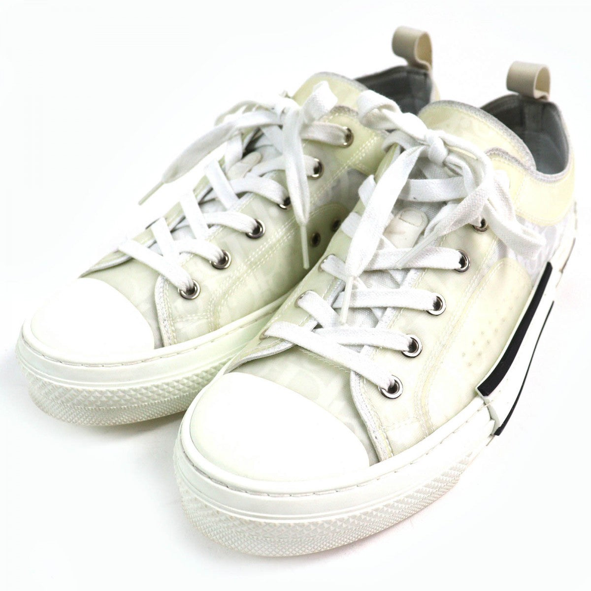 Dior HOMME sneakers LS 07 21 Main: Rubber Ivory mens 41 Used Authentic