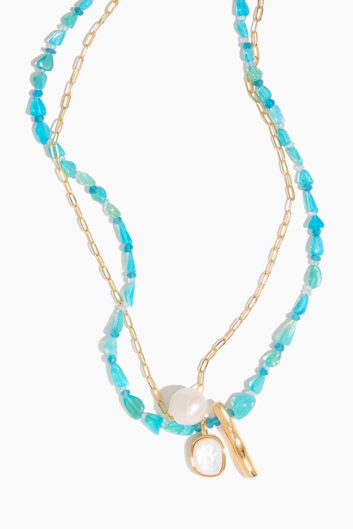 LIZZIE FORTUNATO Miyako Necklace in Multi