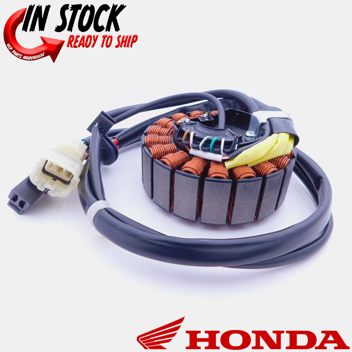 57_5bc59974-94b4-4c53-8ccb-27623a397ca9 NEW OEM HONDA STATOR NPS50 RUCKUS 2003 2022 MAGNETO ALTERNATOR AC 31220 GET 003