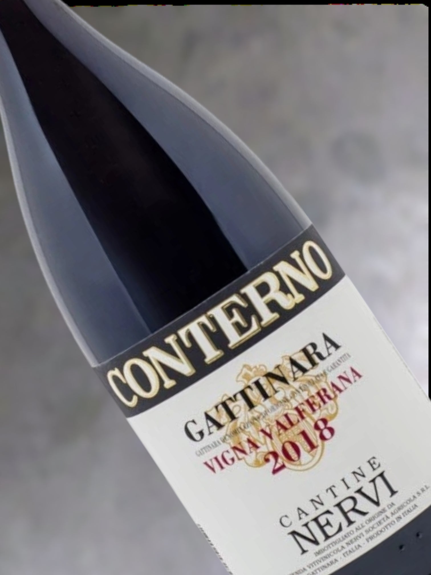 MAVERICK Nervi Conterno Gattinara Vigna Valferana 2018