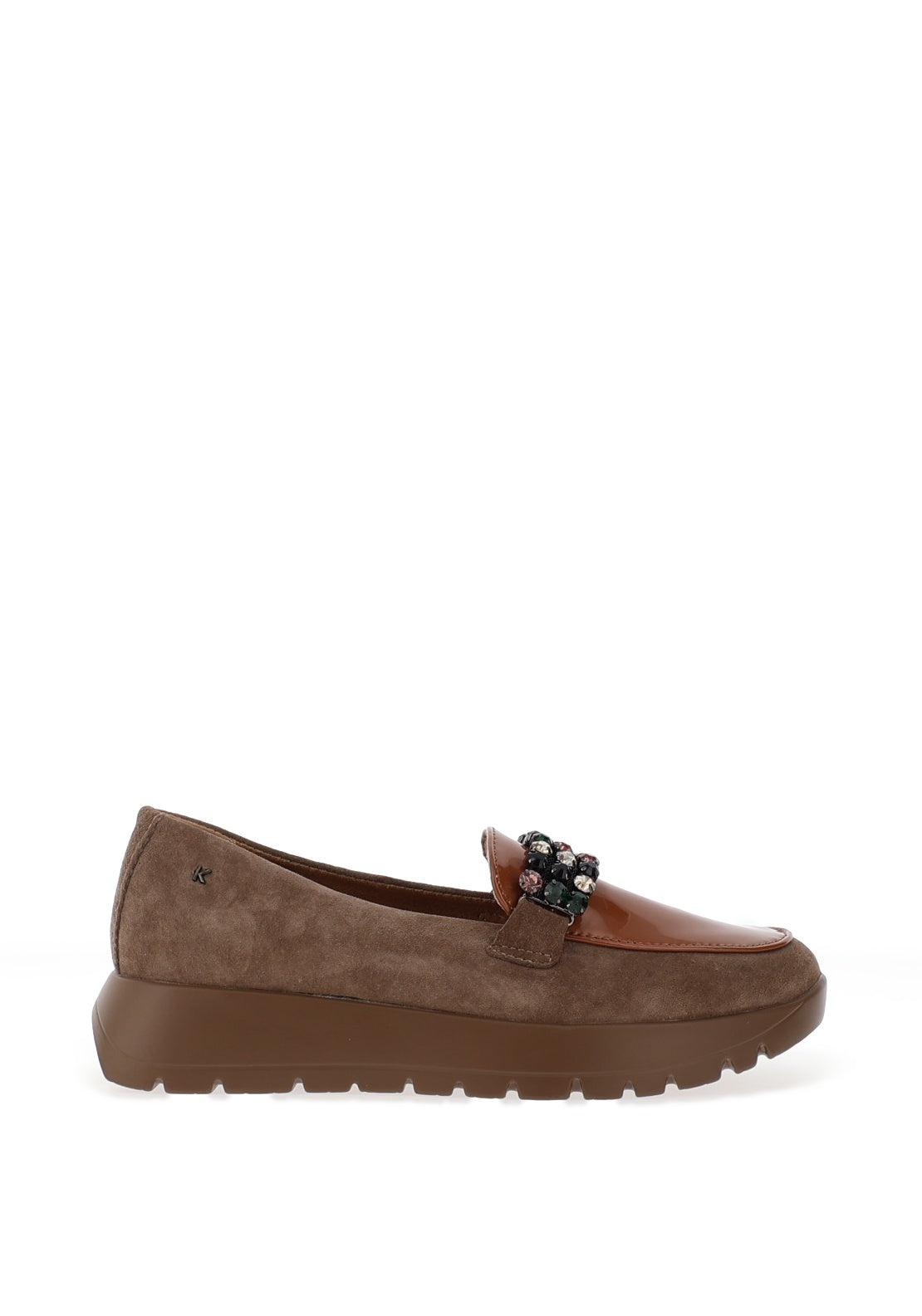 Kate Appleby Todley Embellished Loafers  Brown
