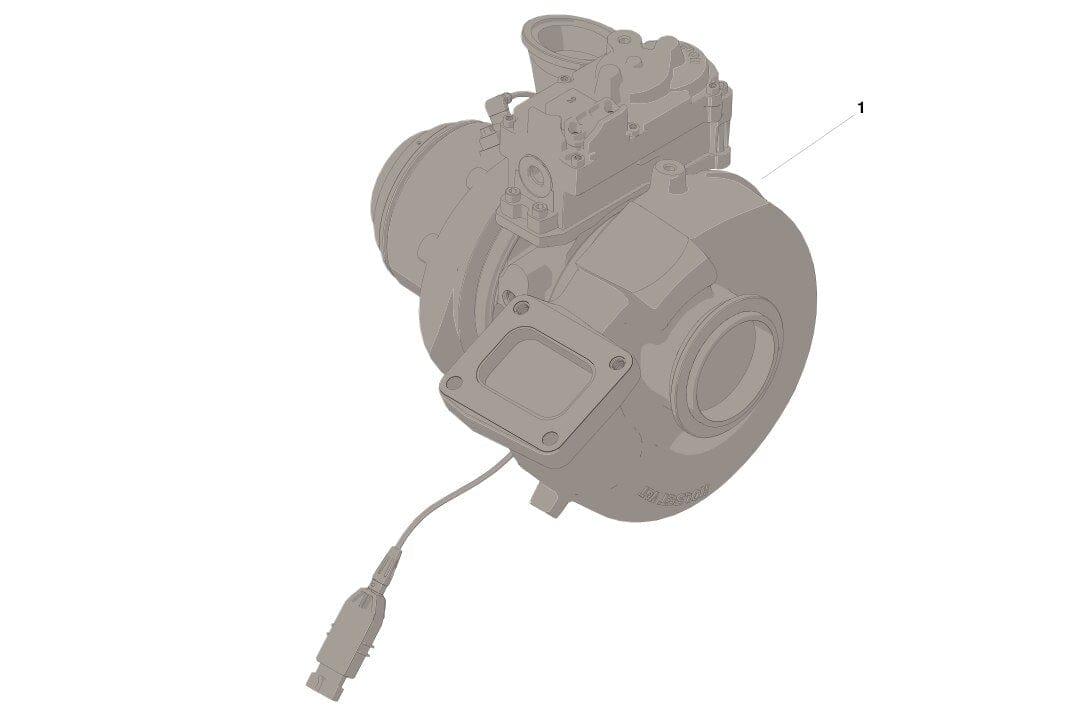 3794574   Genuine Cummins® Turbocharger HE431VE With VGT Actuator