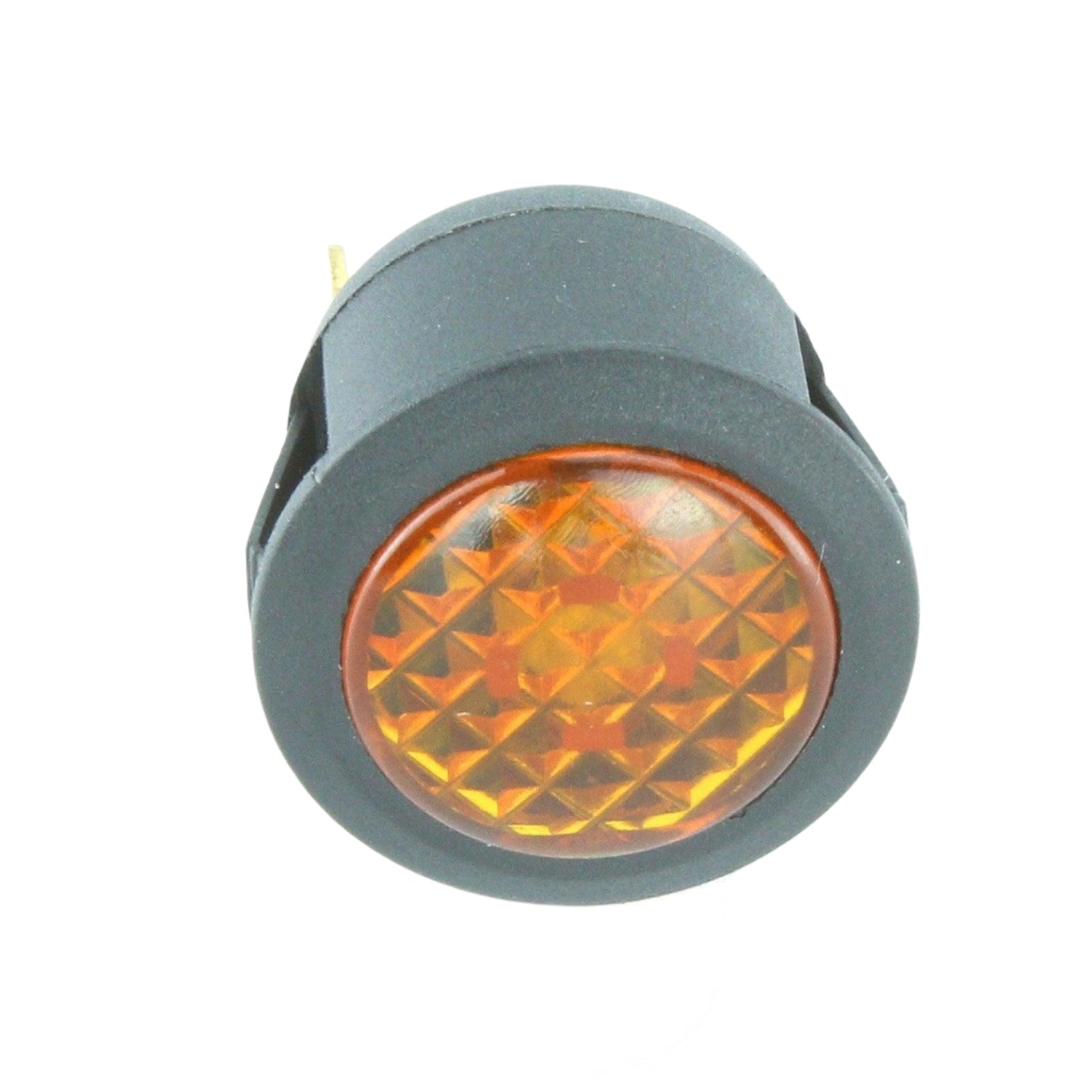 CBS 23mm Dia. AMBER LED Warning Light