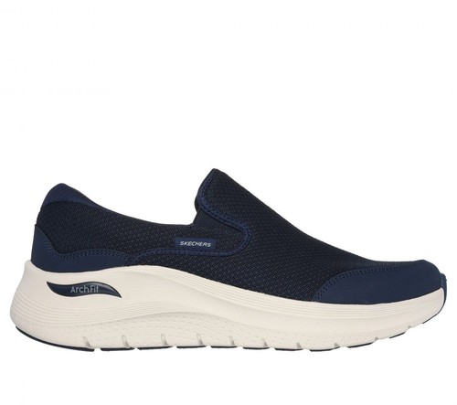 SKECHERS ARCH FIT Skechers Men's Arch Fit 2.0   Vallo Slip On Navy   232706 NVY