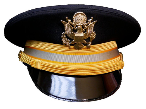 NOAH NYC Vietnam War US Infantry Army Officer Service Dress Visor Kingform NYC Original