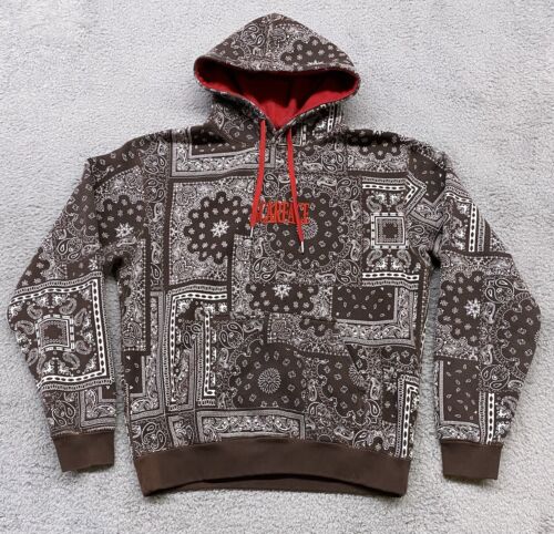 Scarface X Shoe Palace Sweater Mens Large Black Hoodie Sweatshirt Bandana Print