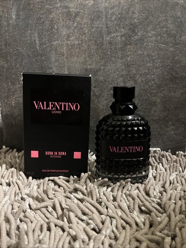 valentino uomo born roma intense spray oz eau de men 3.4 parfum 100 ml .4