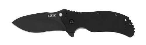 NOTHING NEW Zero Tolerance Black G 10 Folder Assisted Pocket Knife S30V Plain edge 0350