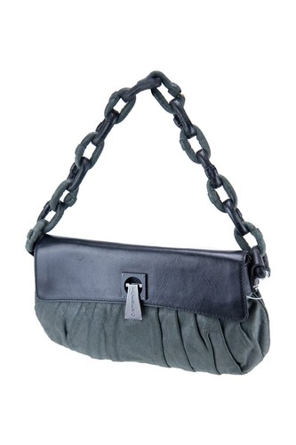 Iceberg Women Purses & Handbags Category Shoulder Bags Grey Leather